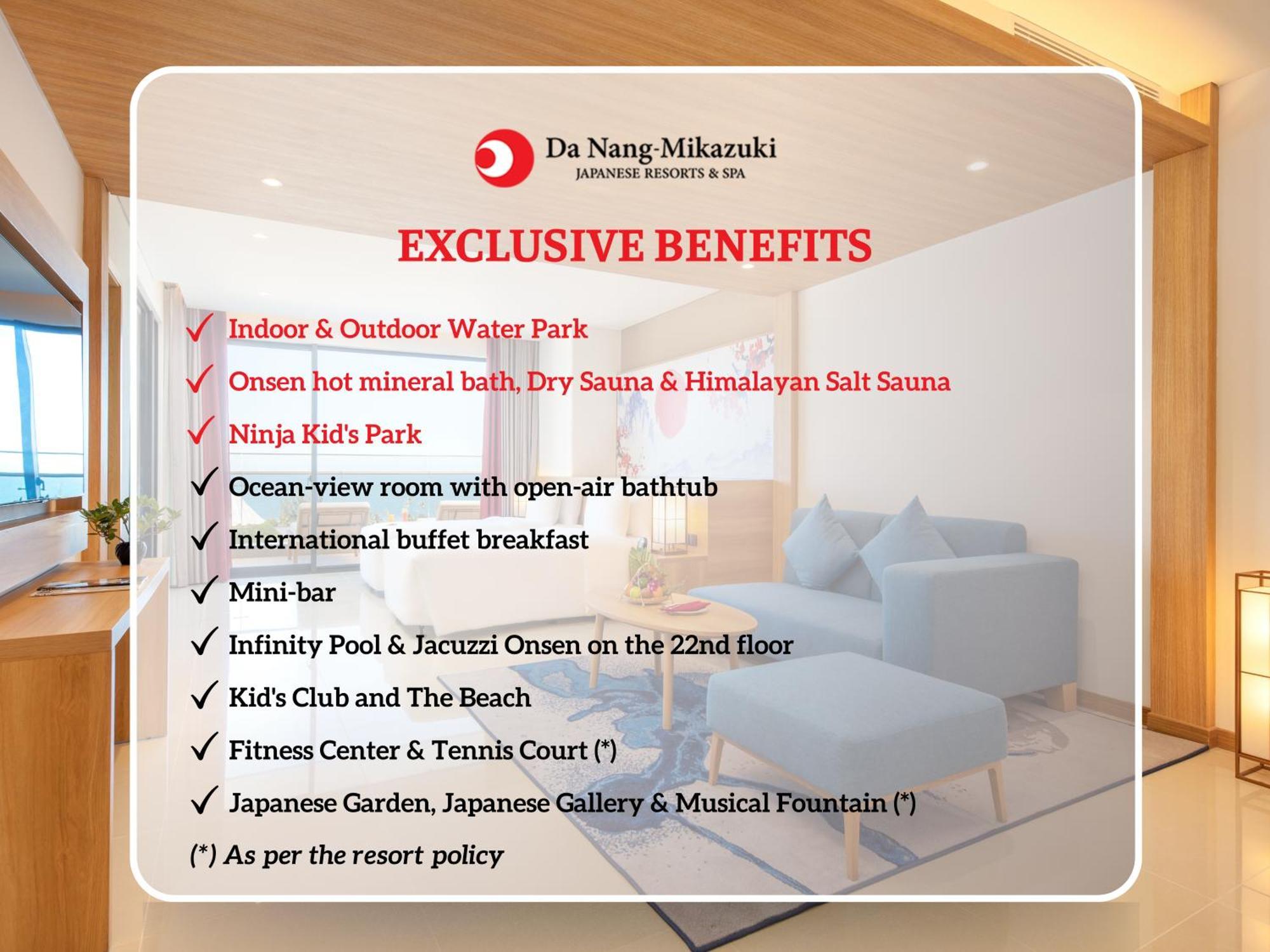Da Nang - Mikazuki Japanese Resorts & Spa Экстерьер фото